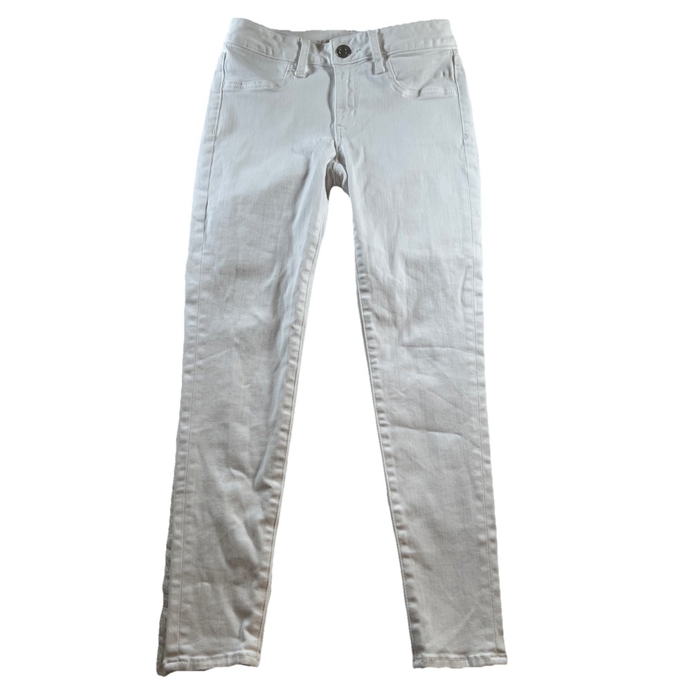 American Eagle Jeggings Womens 4 Short White Next Level Stretch Pants High Rise - Picture 1 of 9